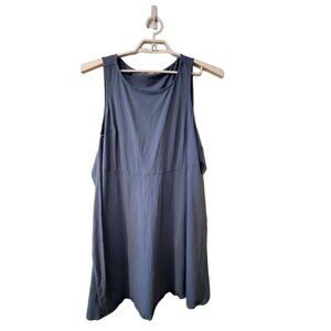 Modcloth Dress womens 1X blue knit tank